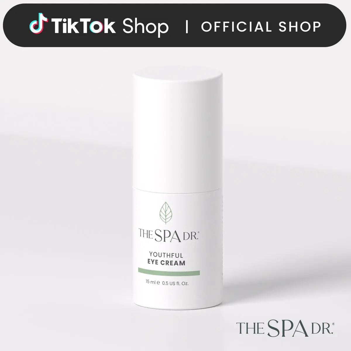 The Spa Dr.® YOUTHFUL Eye Cream | under Eye Brightening Gel for Dark Circles, Puffiness, Fine Lines & Wrinkles | Anti-Aging Eye Treatment with Hyaluronic Acid, Peptides & Caffeine | Hydrating Firming Depuffing Skin Care | All Skin Types